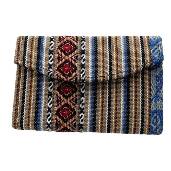 Wallet Women's Tapestry Snap Closure, Interior Card Slots, Zip Card Compartment - Picture 6 of 7